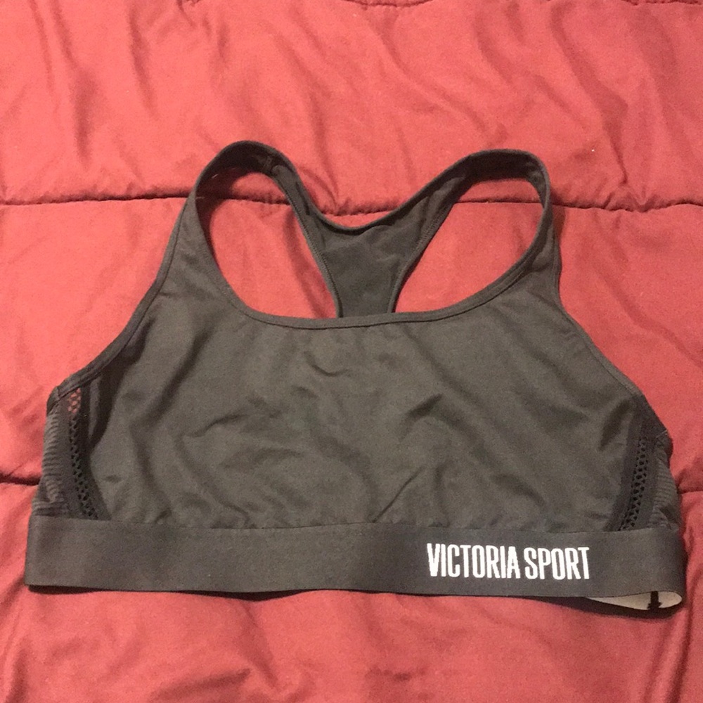 VS Sport black sports bra